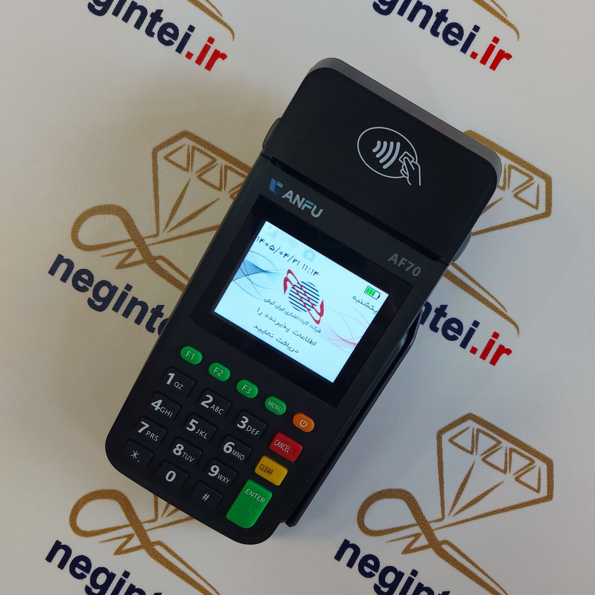 کارتخوان آنفو AF70 - دو سیم کارت و وای فای دار و NFC